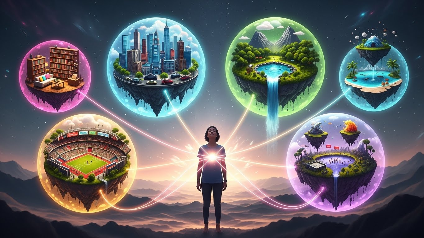 Each friend represent a world inside us